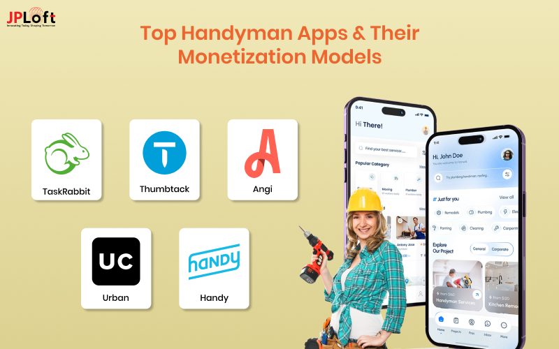 Top Handyman Apps & Their Monetization Models